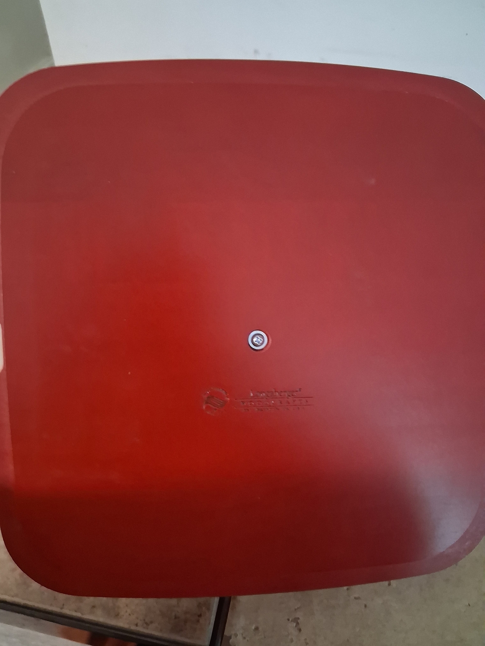 Longaberger Snowflake Cookie Basket with Red Lid - Picture 7 of 10